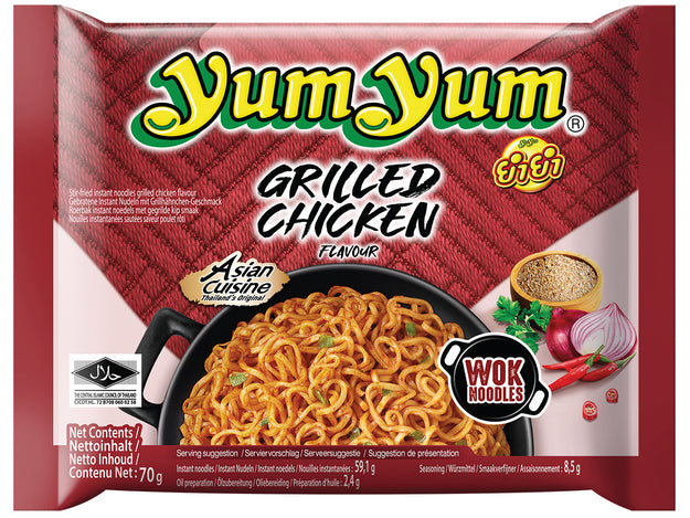 Yumyum Grilled Chicken Flavour Instandnudeln