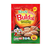 Samyang Giant Buldak Dumpling mit Hot Chicken Flavour Kimchi Füllung