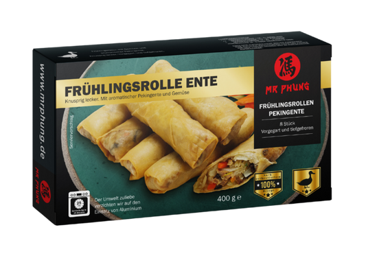Frühlingsrolle mit Ente